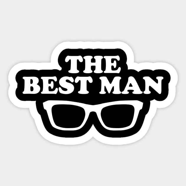 Best Man Wedding Groom In Bachelor Party Sticker by stonefruit